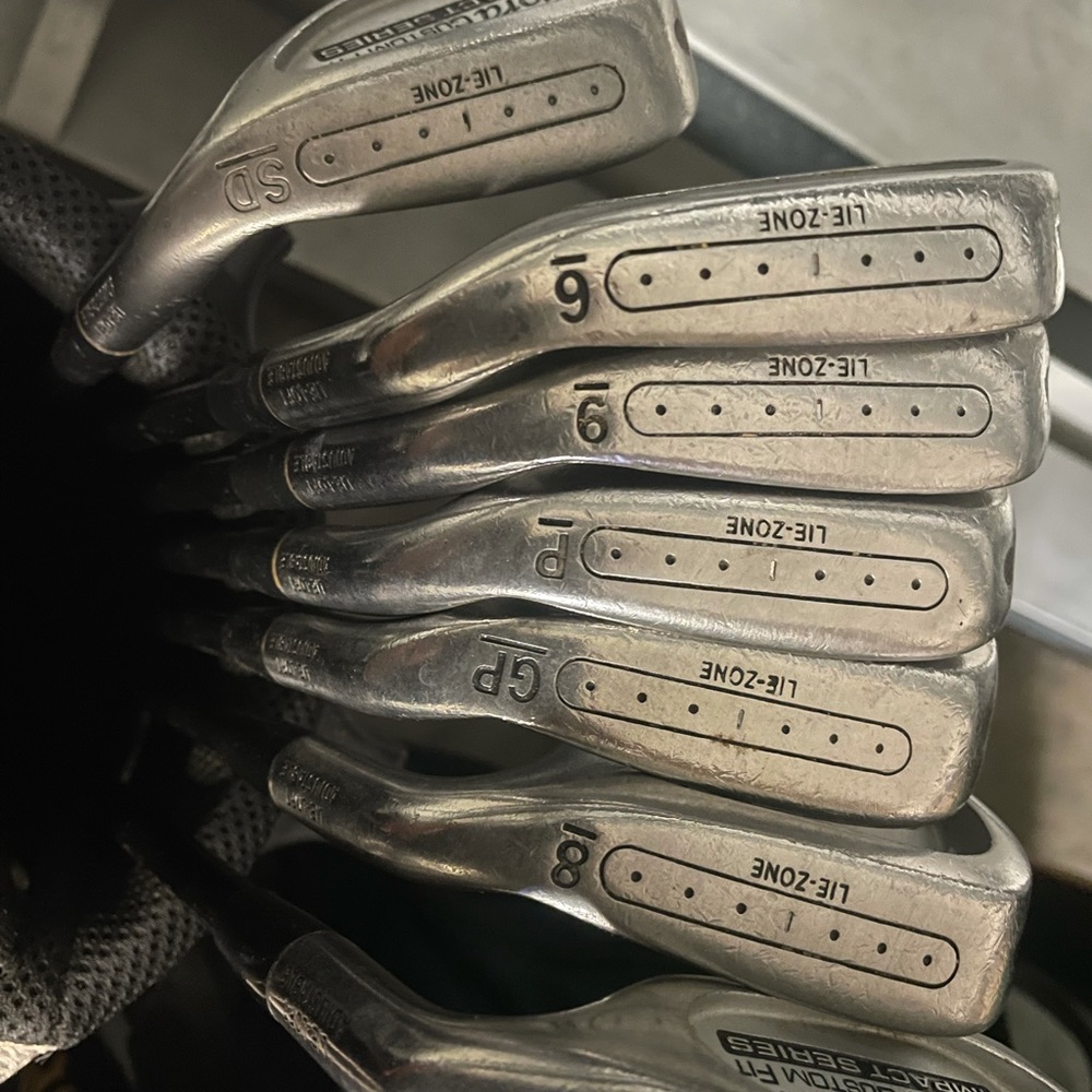 Golf Clubs Ford Customs 7 Irons Plus Knight Putter Gem